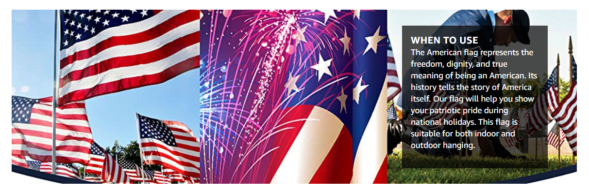 American Flag 3 X 5FT US Oxford Fabric, highest quality, Heavy Duty, Longest Lasting