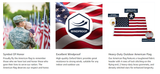 American Flag 3 X 5FT US Oxford Fabric, highest quality, Heavy Duty, Longest Lasting