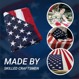 American Flag 3 X 5FT US Oxford Fabric, highest quality, Heavy Duty, Longest Lasting