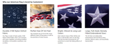 American Flag 3 X 5FT US Oxford Fabric, highest quality, Heavy Duty, Longest Lasting