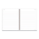 Cambridge® Mina Weekly-monthly Planner, Main Floral Artwork, 11 X 8.5, White-violet-peach Cover, 12-month (jan To Dec): 2022 freeshipping - TVN Wholesale