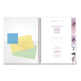 Cambridge® Mina Weekly-monthly Planner, Main Floral Artwork, 11 X 8.5, White-violet-peach Cover, 12-month (jan To Dec): 2022 freeshipping - TVN Wholesale