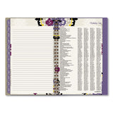 Cambridge® Vienna Weekly-monthly Appointment Book, Vienna Geometric Artwork, 8 X 4.88, Purple-tan Cover, 12-month (jan To Dec): 2022 freeshipping - TVN Wholesale