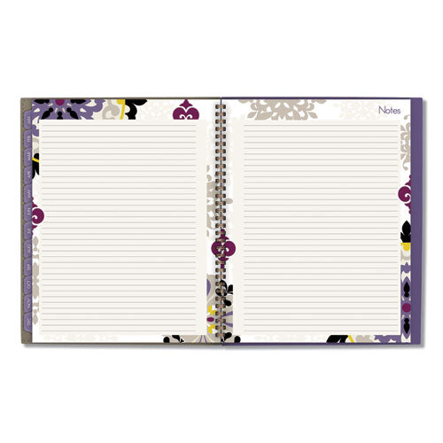 Cambridge® Vienna Weekly-monthly Appointment Book, Vienna Geometric Artwork, 11 X 8.5, Purple-tan Cover, 12-month (jan To Dec): 2022 freeshipping - TVN Wholesale