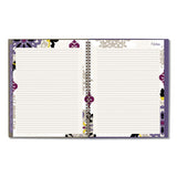 Cambridge® Vienna Weekly-monthly Appointment Book, Vienna Geometric Artwork, 11 X 8.5, Purple-tan Cover, 12-month (jan To Dec): 2022 freeshipping - TVN Wholesale