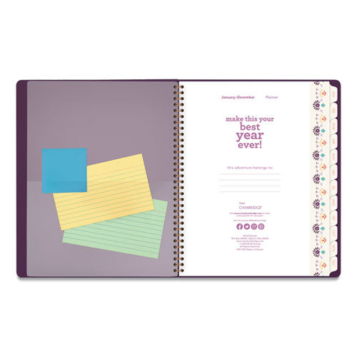 AT-A-GLANCE® Sundance Weekly-monthly Planner, Sundance Artwork-format, 11 X 8.5, Purple Cover, 12-month (jan To Dec): 2022 freeshipping - TVN Wholesale