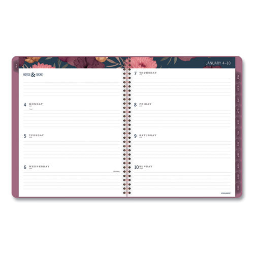 AT-A-GLANCE® Dark Romance Weekly-monthly Planner, Dark Romance Floral Artwork, 11 X 8.5, Multicolor Cover, 13-month (jan-jan): 2022-2023 freeshipping - TVN Wholesale