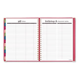 AT-A-GLANCE® Harmony Weekly-monthly Hardcover Planner, 11 X 8.5, Berry Cover, 13-month (jan To Jan): 2021 To 2022 freeshipping - TVN Wholesale