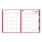 AT-A-GLANCE® Harmony Weekly-monthly Hardcover Planner, 11 X 8.5, Berry Cover, 13-month (jan To Jan): 2021 To 2022 freeshipping - TVN Wholesale