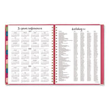 AT-A-GLANCE® Harmony Weekly-monthly Hardcover Planner, 11 X 8.5, Berry Cover, 13-month (jan To Jan): 2021 To 2022 freeshipping - TVN Wholesale