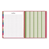 AT-A-GLANCE® Harmony Weekly-monthly Hardcover Planner, 11 X 8.5, Berry Cover, 13-month (jan To Jan): 2021 To 2022 freeshipping - TVN Wholesale