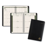 AT-A-GLANCE® Recycled Weekly Block Format Appointment Book, 8.5 X 5.5, Black Cover, 12-month (jan To Dec): 2022 freeshipping - TVN Wholesale