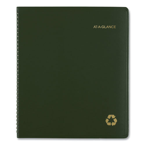 AT-A-GLANCE® Recycled Monthly Planner With Perforated Memo Section, 8.75 X 7, Black Cover, 12-month (jan To Dec): 2022 freeshipping - TVN Wholesale
