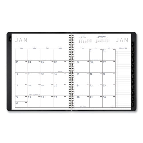 AT-A-GLANCE® Contemporary Monthly Planner, 8.75 X 7, Black Cover, 12-month (jan To Dec): 2022 freeshipping - TVN Wholesale