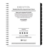 AT-A-GLANCE® Executive Weekly-monthly Planner Refill With 15-minute Appointments, 11 X 8.25, White Sheets, 12-month (jan To Dec): 2022 freeshipping - TVN Wholesale