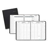 AT-A-GLANCE® Triple View Weekly Vertical-column Format Appointment Book, 11 X 8.25, Black Cover, 12-month (jan To Dec): 2022 freeshipping - TVN Wholesale