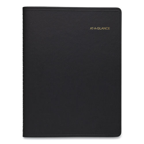 AT-A-GLANCE® Weekly Appointment Book, 11 X 8.25, Black Cover, 14-month (july To Aug): 2021 To 2022 freeshipping - TVN Wholesale