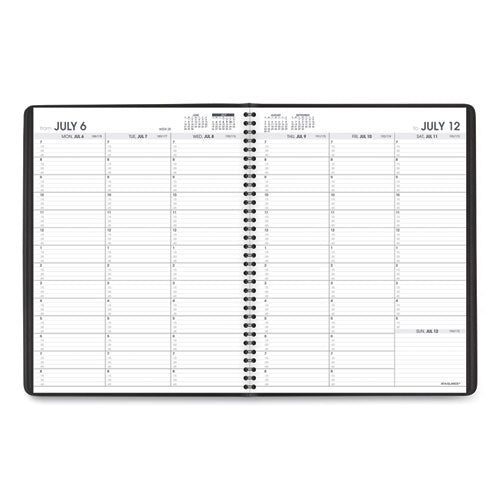 AT-A-GLANCE® Weekly Appointment Book, 11 X 8.25, Black Cover, 14-month (july To Aug): 2021 To 2022 freeshipping - TVN Wholesale