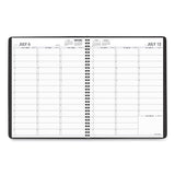AT-A-GLANCE® Weekly Appointment Book, 11 X 8.25, Black Cover, 14-month (july To Aug): 2021 To 2022 freeshipping - TVN Wholesale