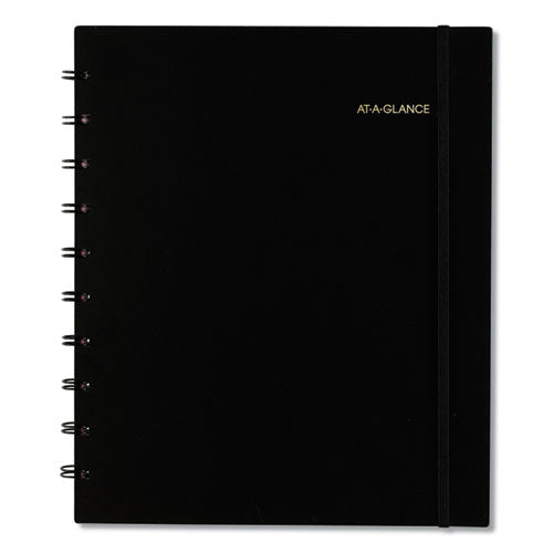 AT-A-GLANCE® Move-a-page Academic Weekly-monthly Planners, 11 X 9, Black Cover, 12-month (july To June): 2021 To 2022 freeshipping - TVN Wholesale