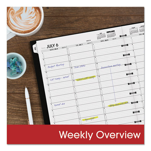 AT-A-GLANCE® Move-a-page Academic Weekly-monthly Planners, 11 X 9, Black Cover, 12-month (july To June): 2021 To 2022 freeshipping - TVN Wholesale