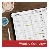 AT-A-GLANCE® Move-a-page Academic Weekly-monthly Planners, 11 X 9, Black Cover, 12-month (july To June): 2021 To 2022 freeshipping - TVN Wholesale