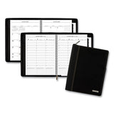 AT-A-GLANCE® Executive Weekly Vertical-column Appointment Book, Telephone-address Section, 11 X 8.25, Black, 12-month (jan-dec): 2022 freeshipping - TVN Wholesale