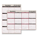 AT-A-GLANCE® Vertical-horizontal Erasable Quarterly-monthly Wall Planner, 32 X 48, 12-month(july-june): 2021-2022, 12-month(jan-dec): 2022 freeshipping - TVN Wholesale