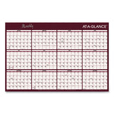 AT-A-GLANCE® Reversible Horizontal Erasable Wall Planner, 48 X 32, Assorted Sheet Colors, 12-month (jan To Dec): 2022 freeshipping - TVN Wholesale