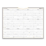 AT-A-GLANCE® Wallmates Self-adhesive Dry Erase Monthly Planning Surfaces, 18 X 12, White-gray-orange Sheets, Undated freeshipping - TVN Wholesale