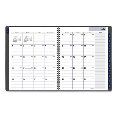 AT-A-GLANCE® Dayminder Academic Weekly-monthly Planners, 11 X 8, Charcoal Cover, 12-month (july To June): 2021 To 2022 freeshipping - TVN Wholesale
