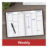 AT-A-GLANCE® Dayminder Weekly Appointment Book, Vertical-column Format, 11 X 8, Burgundy Cover, 12-month (jan To Dec): 2022 freeshipping - TVN Wholesale