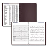 AT-A-GLANCE® Dayminder Weekly Appointment Book, Vertical-column Format, 11 X 8, Burgundy Cover, 12-month (jan To Dec): 2022 freeshipping - TVN Wholesale