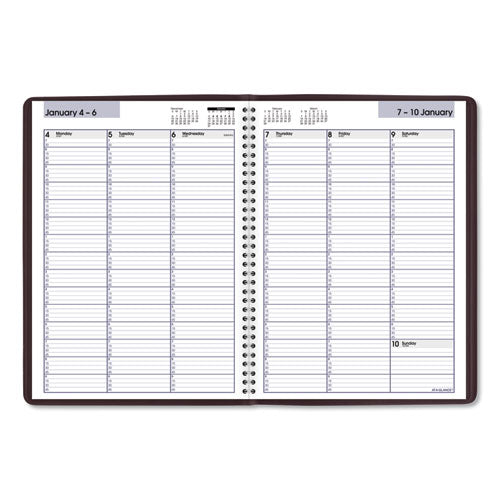 AT-A-GLANCE® Dayminder Weekly Appointment Book, Vertical-column Format, 11 X 8, Burgundy Cover, 12-month (jan To Dec): 2022 freeshipping - TVN Wholesale