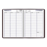 AT-A-GLANCE® Dayminder Weekly Appointment Book, Vertical-column Format, 11 X 8, Burgundy Cover, 12-month (jan To Dec): 2022 freeshipping - TVN Wholesale