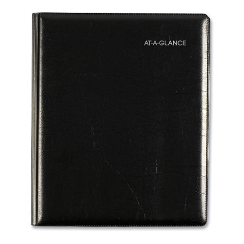 AT-A-GLANCE® Dayminder Executive Weekly-monthly Planner, 8.75 X 7, Black Cover, 12-month (jan To Dec): 2022 freeshipping - TVN Wholesale