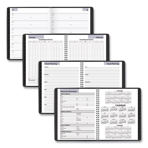 AT-A-GLANCE® Dayminder Executive Weekly-monthly Planner, 8.75 X 7, Black Cover, 12-month (jan To Dec): 2022 freeshipping - TVN Wholesale