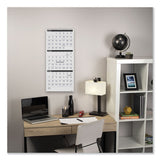 AT-A-GLANCE® Three-month Reference Wall Calendar, Contemporary Artwork-formatting, 12 X 27, White Sheets, 15-month (dec-feb): 2021 To 2023 freeshipping - TVN Wholesale