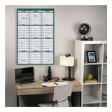 AT-A-GLANCE® Vertical Erasable Wall Planner, 32 X 48, White-green Sheets, 12-month (jan To Dec): 2022 freeshipping - TVN Wholesale