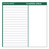 AT-A-GLANCE® Vertical Erasable Wall Planner, 32 X 48, White-green Sheets, 12-month (jan To Dec): 2022 freeshipping - TVN Wholesale