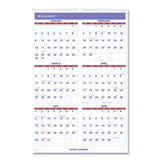 AT-A-GLANCE® Monthly Wall Calendar With Ruled Daily Blocks, 20 X 30, White Sheets, 12-month (jan To Dec): 2022 freeshipping - TVN Wholesale