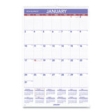 AT-A-GLANCE® Monthly Wall Calendar With Ruled Daily Blocks, 20 X 30, White Sheets, 12-month (jan To Dec): 2022 freeshipping - TVN Wholesale