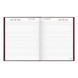 AT-A-GLANCE® Standard Diary Daily Diary, 2022 Edition, Medium-college Rule, Red Cover, 9.5 X 7.5, 200 Sheets freeshipping - TVN Wholesale