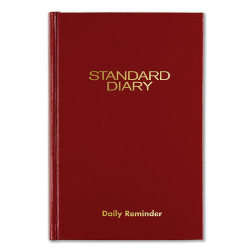AT-A-GLANCE® Standard Diary Daily Reminder Book, 2022 Edition, Medium-college Rule, Red Cover, 7.5 X 5.13, 201 Sheets freeshipping - TVN Wholesale