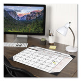 AT-A-GLANCE® Two-color Monthly Desk Pad Calendar, 22 X 17, White Sheets, Black Corners, 12-month (jan To Dec): 2022 freeshipping - TVN Wholesale