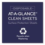 AT-A-GLANCE® Disposable Clean Sheets, 25 Sheets, 17 X 22, White, 25-pack freeshipping - TVN Wholesale