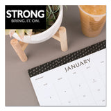 AT-A-GLANCE® Elevation Desk Pad Calendars, 21.75 X 17, White Sheets, Black Binding, Clear Corners, 12-month (jan To Dec): 2022 freeshipping - TVN Wholesale