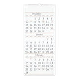 AT-A-GLANCE® Three-month Reference Wall Calendar, 12 X 27, White Sheets, 15-month (dec To Feb): 2021 To 2023 freeshipping - TVN Wholesale