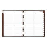 AT-A-GLANCE® Signature Collection Distressed Brown Weekly Monthly Planner, 8.5 X 5.5, Brown Cover, 13-month (jan To Jan): 2022 To 2023 freeshipping - TVN Wholesale
