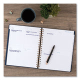 AT-A-GLANCE® Signature Collection Firenze Navy Weekly-monthly Planner, 11 X 8.5, Navy Cover, 13-month (jan To Jan): 2022 To 2023 freeshipping - TVN Wholesale